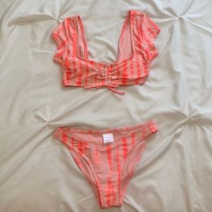 Brand new tie dye bikini set